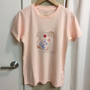 j crew old fashioned t shirt